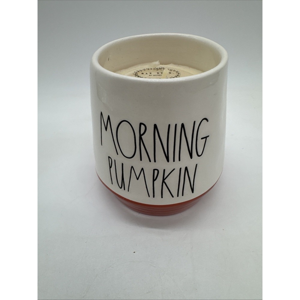 RAE DUNN By Magenta Cranberry Redwoods W/ Morning Pumpkin Holder New